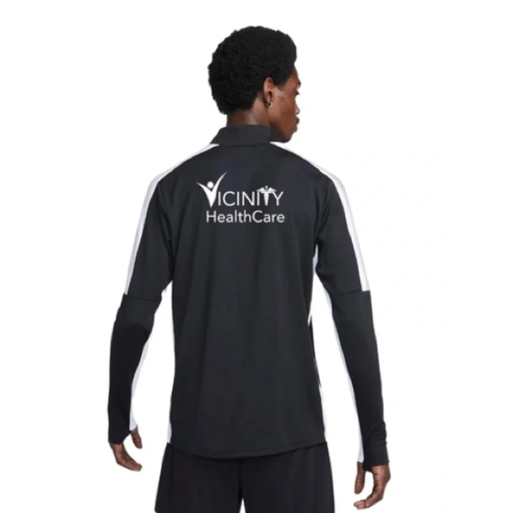 Nike Dri-FIT Irvine FC‎ Black 1/4 Zip Size: L